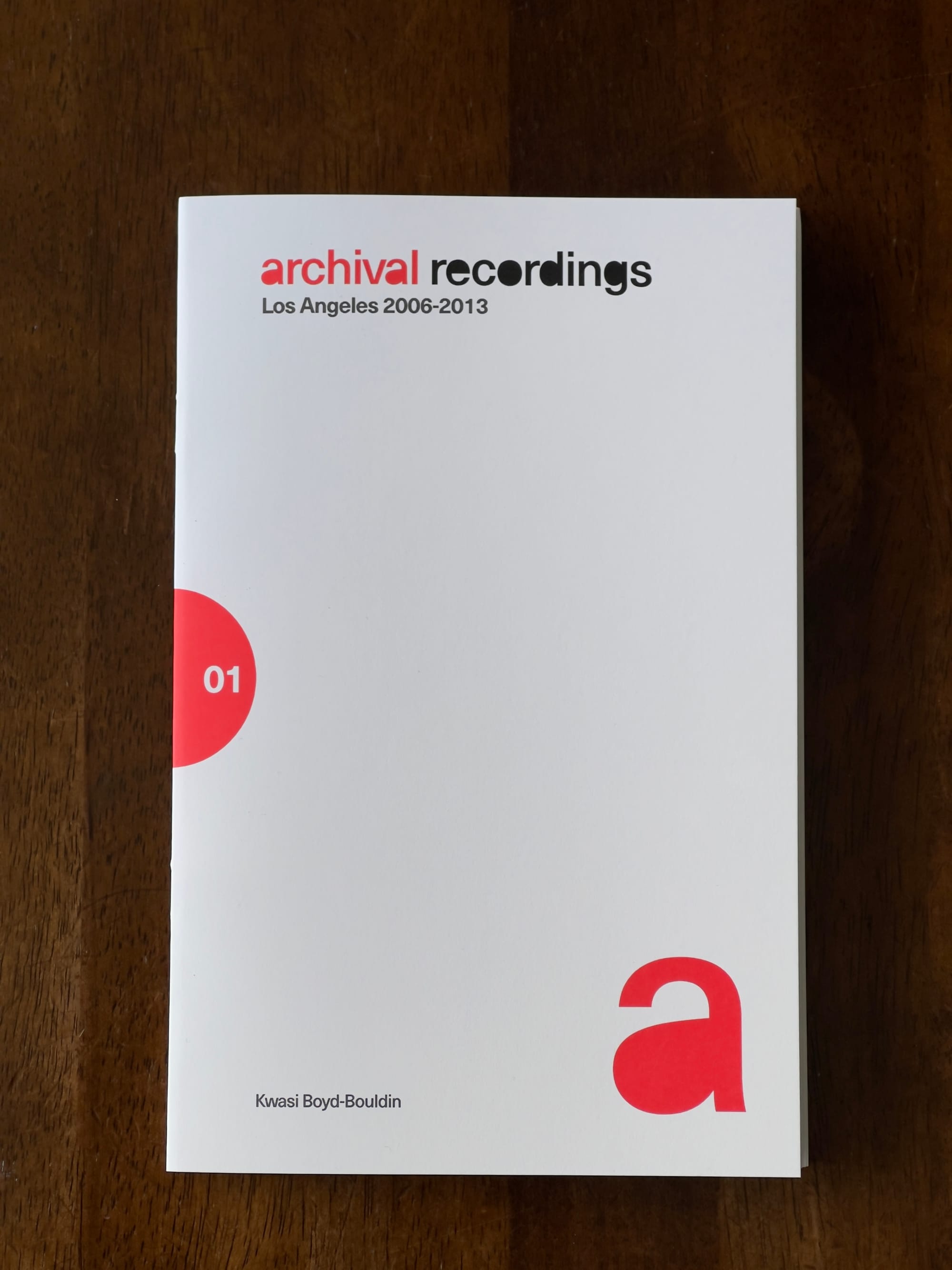 Archival Recordings Zine 01
